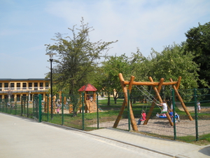 Kindertagesstätte Apolda, Neubau Spielplatz
